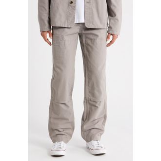 Imperfects Courier OG Fit Craft Canvas Pants in Driftwood at Nordstrom, Size 30