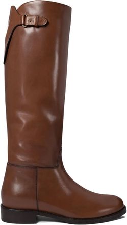 Maretto Laarzen met gespsluiting en rits - Bruin