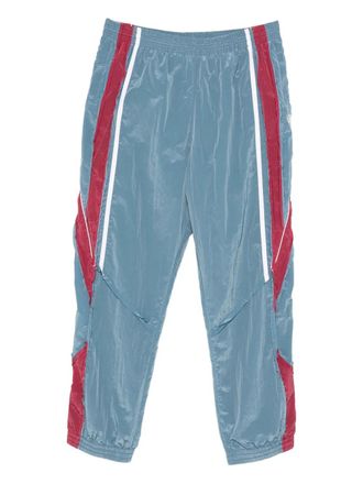 Martine Rose stripe-detail track pants - men - Polyamide - L - Blue