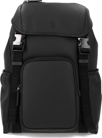 HUGO BOSS Monogrammed Logo Backpack