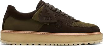 Clarks 8th Street Sandford sneakers - men - Fabric/Calf Leather/Calf Suede/Rubber - 8.5 - Brown