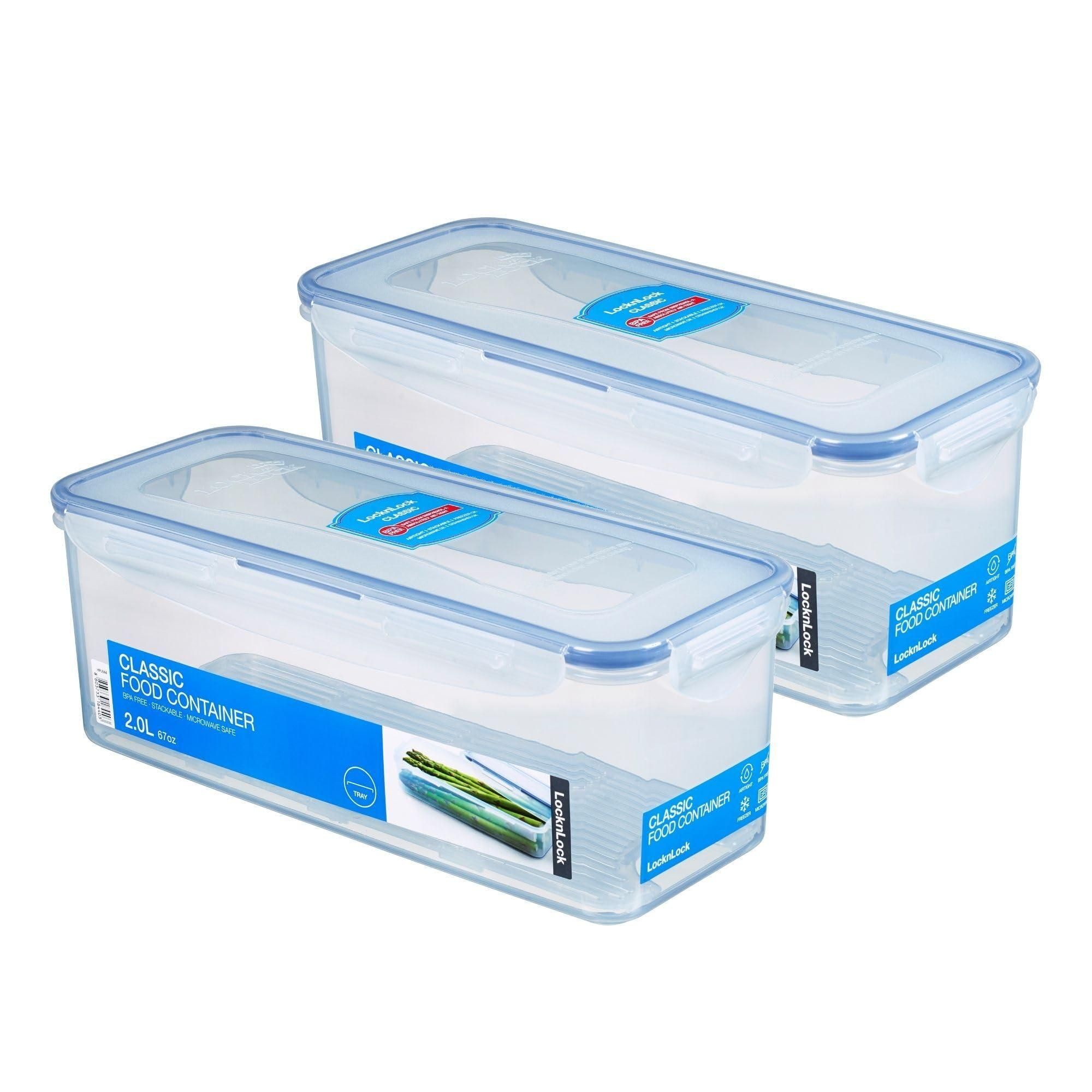 Lock & Lock Frischhaltedosen Set 6-teilig, Je 180 Ml - Luftdicht, Ideal Für Gewürze & Reste