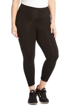 Karen Kane Crop Leggings in Black at Nordstrom, Size 0X
