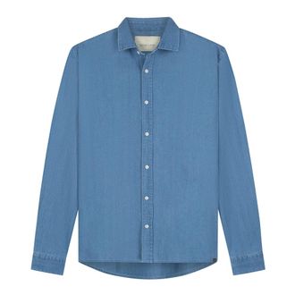 Dstrezzed Dstrezzed, Overhemden, Heren, Blauw, XL, Casual Shirts