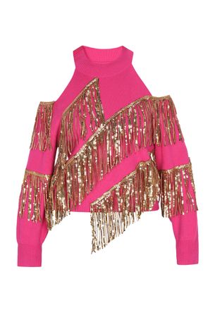Faina Jumper Dames fuchsia