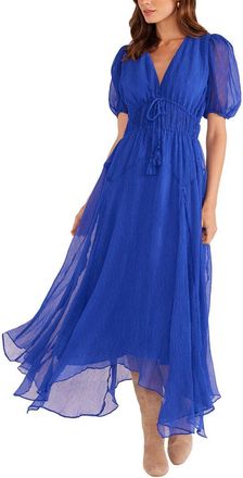 Minkpink Lily Hanky Hem Midi Dress