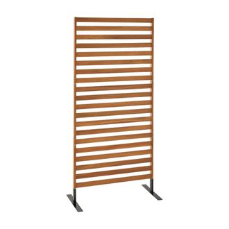 Sweeek Biombo de madera para el exterior, 80cm, madera