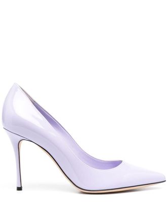 Sergio Rossi Godiva leren pumps - Paars
