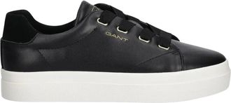 GANT Avona Sneakers - Dames - Sneakers - Zwart - 41 EU - Leer - Schoenen