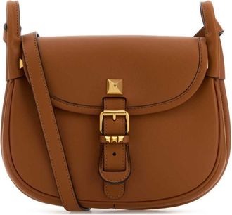 Valentino Garavani Brown Flaneuse Small Crossbody Bag