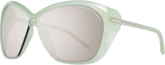 Porsche Design Sunglasses, female, Green, Size: ONE SIZE Green Womens Butterfly Sunglasses