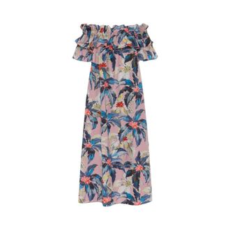 La DoubleJ Dames, Jurken, Veelkleurig, Maat: XS Katoen