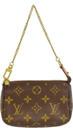 Louis Vuitton Brown Pouch (Pre-Owned)