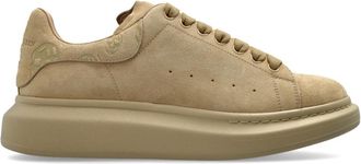 Alexander McQueen Oversized Sneaker - Heren - Sneakers - Beige - 45 EU - Leer - Schoenen