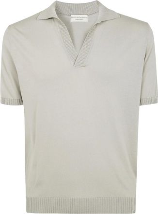 FILIPPO DE LAURENTIIS Tops, Heren, Beige, L, Skipper Polo Shirt