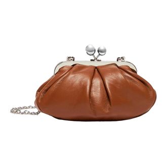 Max Mara Dames, Tassen, Bruin, Maat: ONE Size Leer