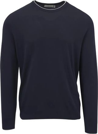 Canali Trui met afwerking - Blauw