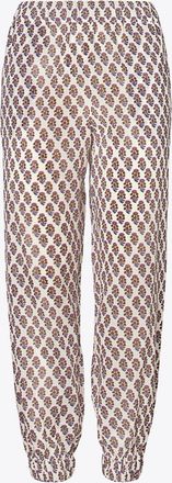 Tory Burch Womens Printed Beach Pant, size L