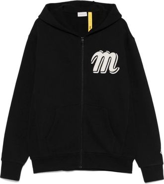 Moncler Heren, Sweatshirts & Hoodies, Zwart, Maat: M Katoen