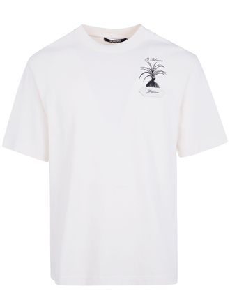 Jacquemus T-Shirt Palmier Le Tshirt Palmier