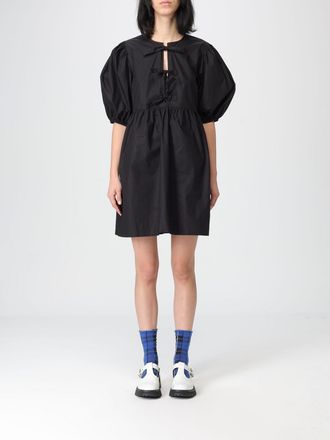 Ganni Dress Woman color Black