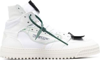 Off-white 3.0 Off-Court high-top sneakers - men - Cotton/Calf Leather/Calf Leather/Polyamide/Polyester/Spandex/Elastane/Rubber - 44