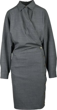 Philosophy di Lorenzo Serafini Asymmetric Dress - Grey