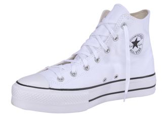 Converse Sneaker CONVERSE CHUCK TAYLOR ALL STAR PLATFORM CANVAS, Damen, Gr. 37,5, weiss (wei&szlig;), Textil, Schuhe Sneaker