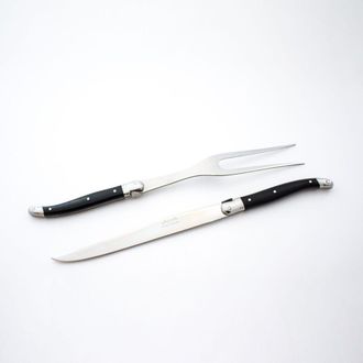 Laguiole Carving Set in Wooden Box in Black at Nordstrom