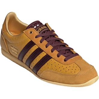 adidas Japan Low Top Sneaker in Yellow/Aurora Coffee/Gold at Nordstrom, Size 10.5