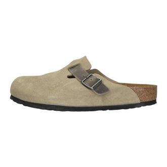 Birkenstock Boston BS Mixed H - Heren - Schoenen - Beige - Maat: 46 EU Taf