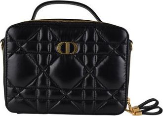 Dior Dior Caro Box-tas Zwart