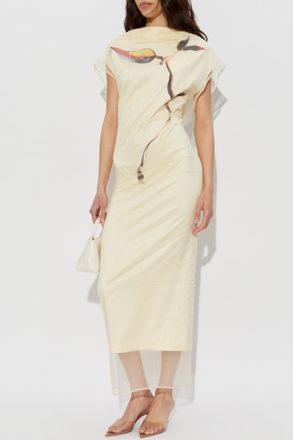 Sportmax Viale Dress, Womens, Yellow