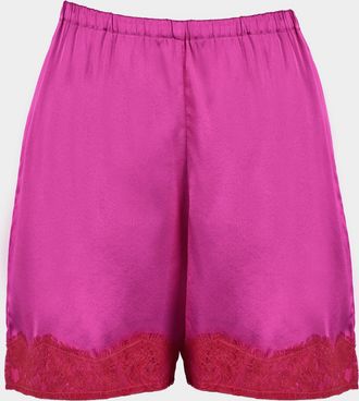 Ryan Roche Silk Mini Shorts Size: S