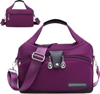 Generic Tote Bag Women, Sling Pack Compartments, Anti Theft Waterproof Shoulder Bag with Adjustable Strap, Stylish Handbag for Lady Mother Girlfriend Travel G