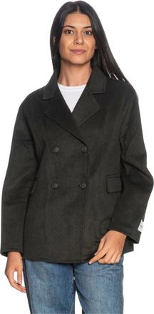 Yes-Zee Cappotto corto - Coats - Mujer - Verde - XS
