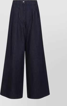 Dries Van Noten wide-leg trousers pleated front