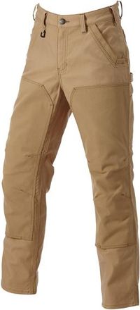 Strauss Double Front Work Pants e.s.iconic in Almond Brown at Nordstrom, Size 36 X 32