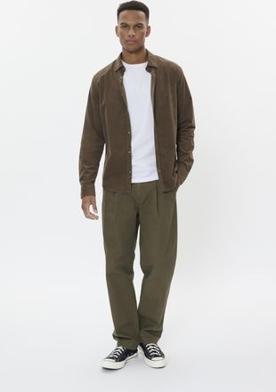 Matinique Overhemd met lang mouwen MAtrostol Regular fit brown