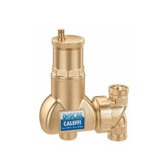 Caleffi Desaireador Para Tubos Verticales Con Conexiones Roscadas Hembra Caleffi 551705-551706 3/4