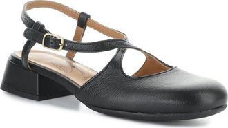 FLY London Cark Ankle Strap Pump in Black at Nordstrom, Size 10-10.5Us
