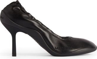 Balenciaga Shibuya 80 Pumps In Shiny Soft Leather