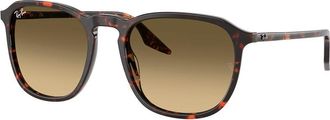 Ray-Ban Brown Gradient Square Unisex Sunglasses RB2203 14290A 55