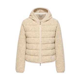 Moncler Fitness, Dames, Beige, M, Moncler Truien
