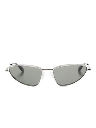 Alexander McQueen Eyewear cat-eye sunglasses - Silver