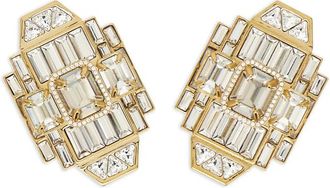 Ferragamo D&eacute;co Earrings With Crystals