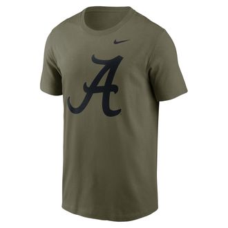 Nike Alabama Campus Primetime Nike Mens Dri-FIT College T-Shirt in Brown | 04ET2DHABN-SFE