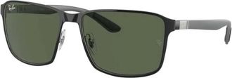 Ray-Ban Sunglasses, unisex, Black, 59 MM, Rb3721 914471 Sunglasses