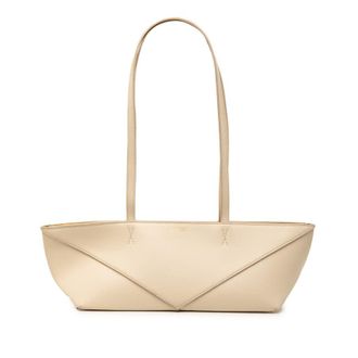 Loewe Pre-owned Loewe Calfskin Cropped Puzzle Fold Shoulder Bag Ladies DMV4KHROAORN77HR