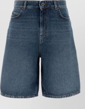 Max Mara denim bermuda shorts